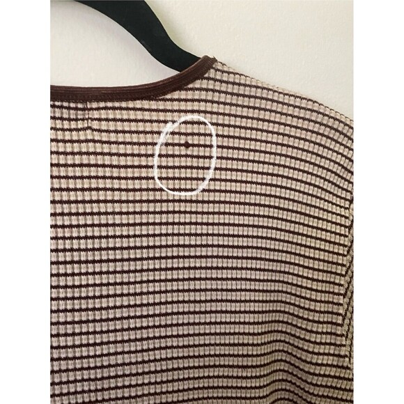 90's Y2K Vintage Bratz Lizzie McGuire Stripe Ribbed Baby Tee Spice Girls Shirt - Picture 8 of 9